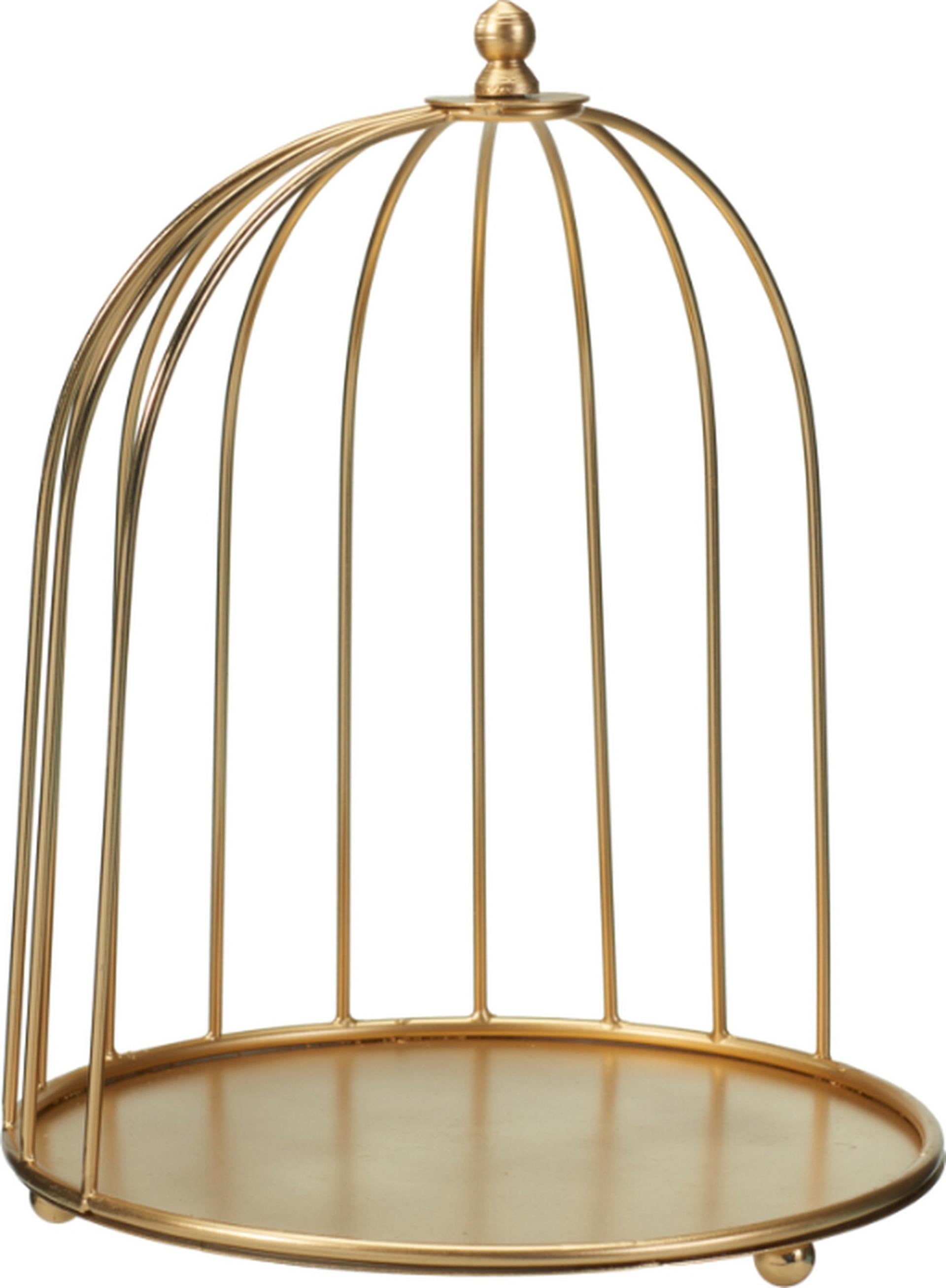 Home Styling Dekokäfig 26cm gold