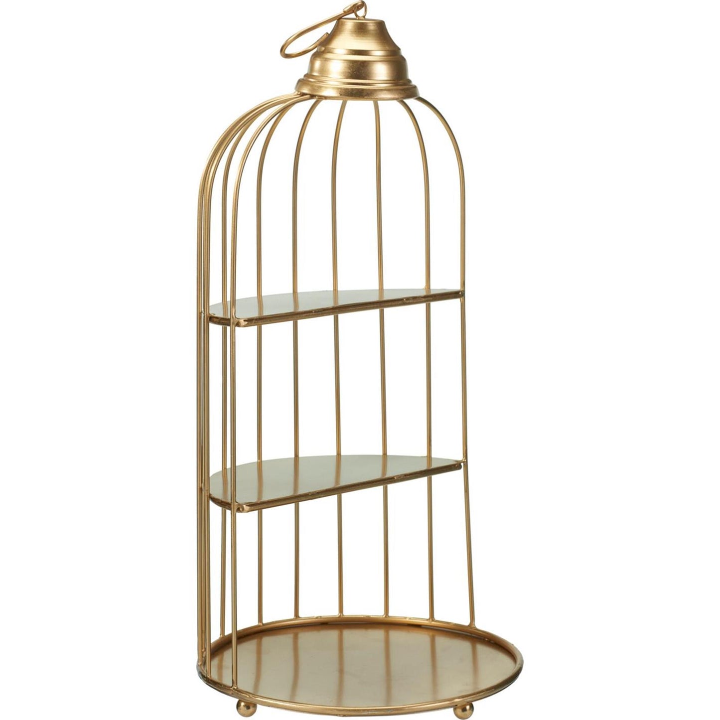 Home Styling Dekokäfig 42cm gold