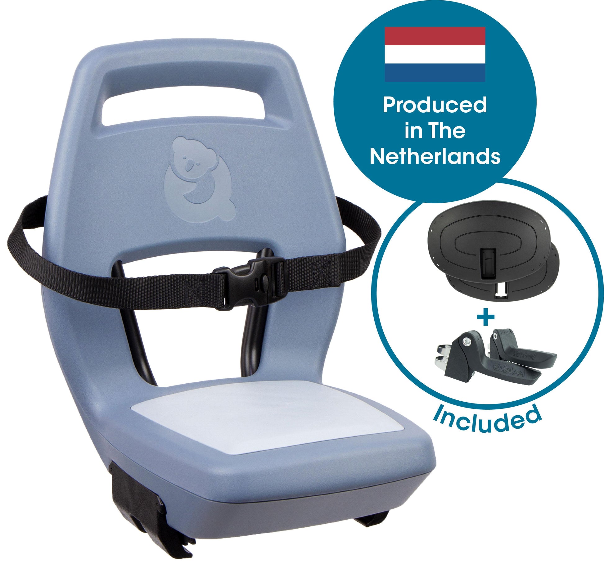 Qibbel Rücksitz Junior Ocean Blue Q366
