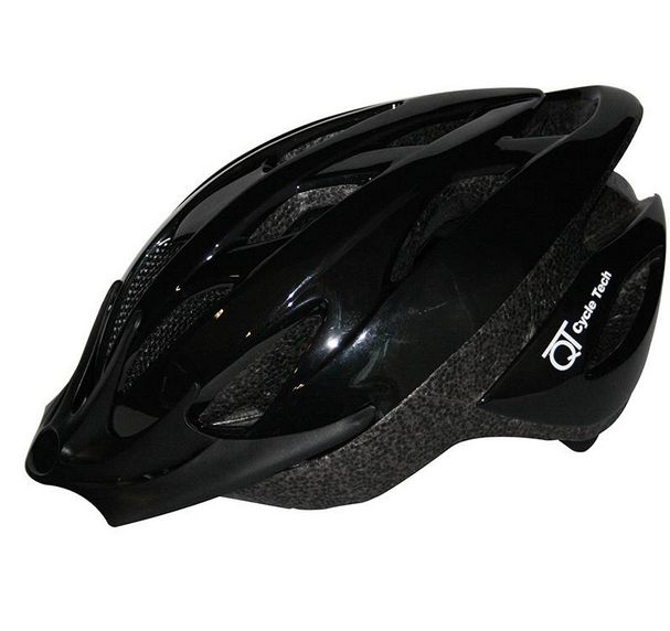 Qtcychectech Qt Cycle Tech Helm schwarzer Perle L 58-62 cm