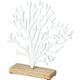 Home-Styling-Korallenmetall auf Sockel 24x6x27cm