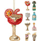 Home Styling Weihnachtsanhänger Figuren Getränke 10cm