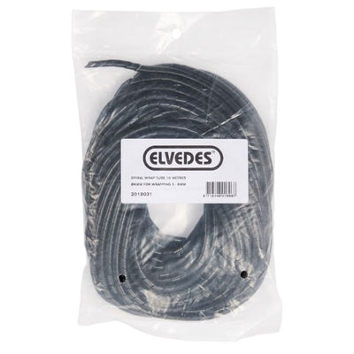 Elvedes Spiralschlauch (4Mm) 10 Meter Schwarz