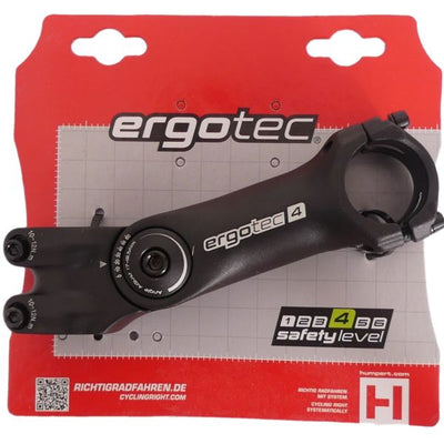 ERGOTEC STEM OCTOPUS 2 Vorwärts einstellbar Ø28.6 125 31,8 mm Schwarz