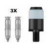 Schwalbe Ventilverlängerung Clik Ventil Ventil Clik Ventil Starter Kit gemischt