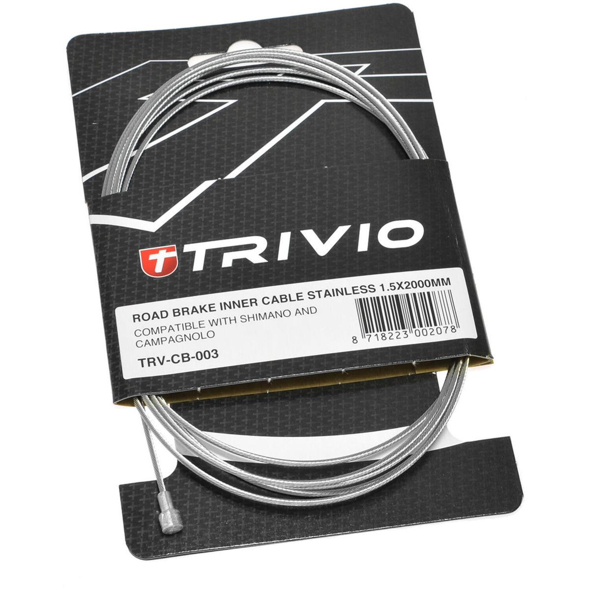 Trivio - Rennbremsinnenzug Edelstahl 1,5x2000mm - 20 Stk.