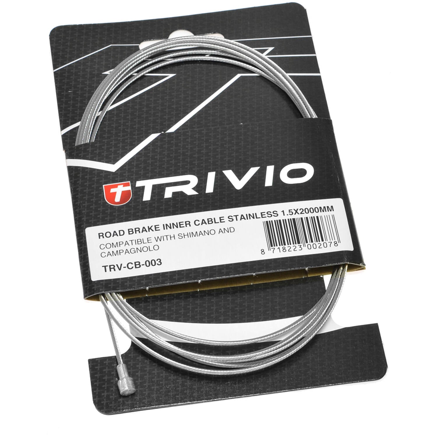 Trivio - Rennbremsinnenzug Edelstahl 1,5x2000mm - 20 Stk.