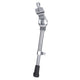 Hi-Point-Fahrradstandard einstellbar 12 T m 20 Zoll Silber