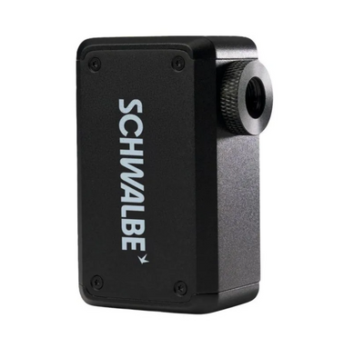 Schwalbe Pumpe E-Micro mit SCV-Pumpenkopfadapter