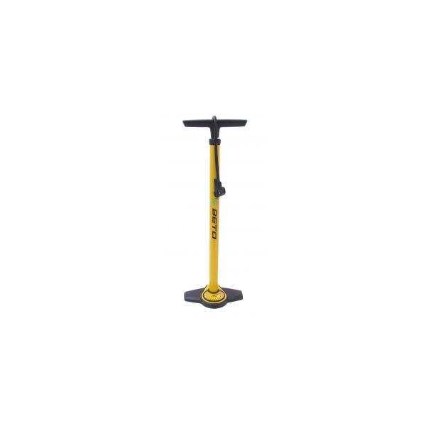 Beto Hochdruckpumpe mit Manometer Stahl mit Duokopf gelb