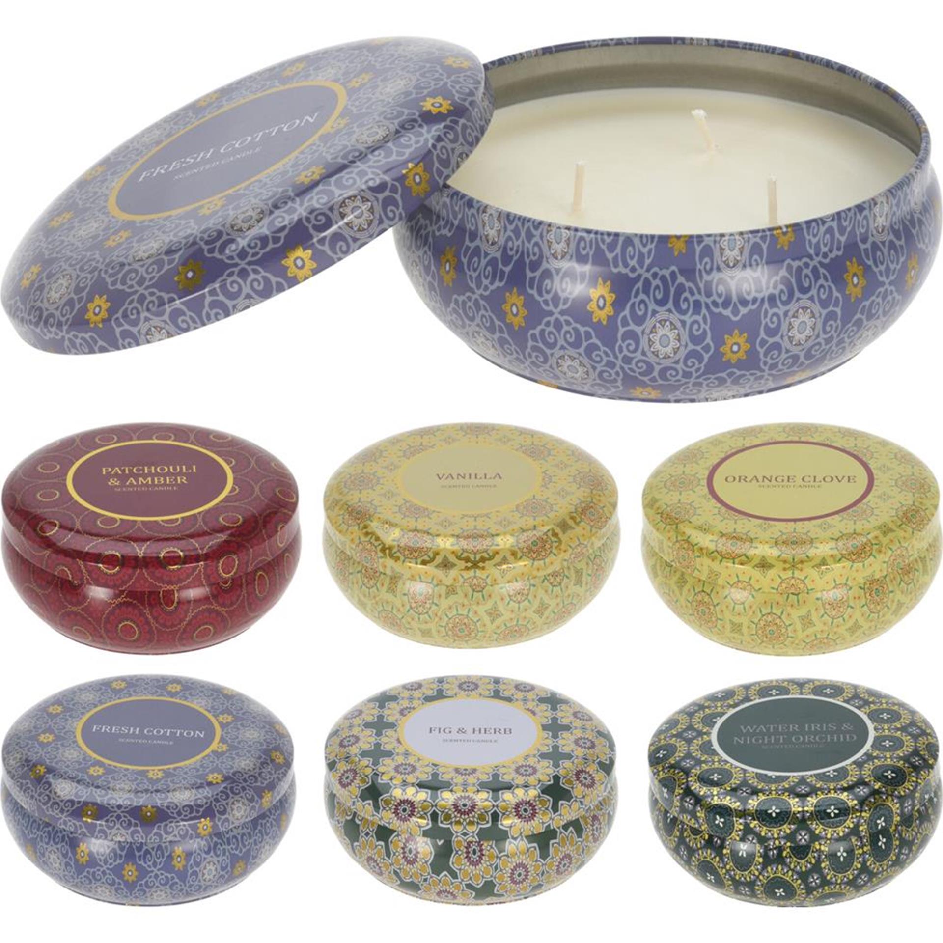 Home-Styling-Duftkerze in einer Dose 13,5 x 10,9 cm