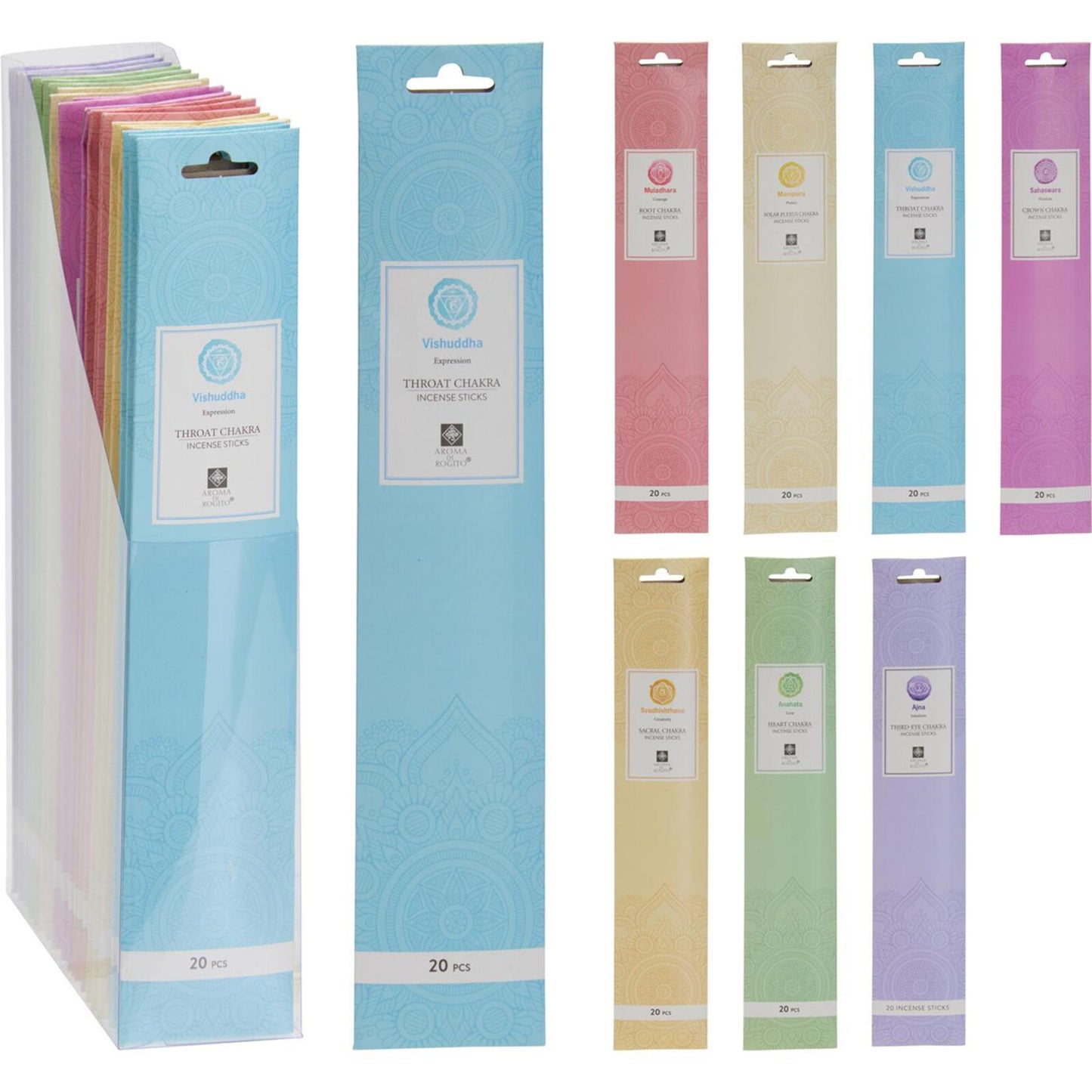 Räucherstäbchen-Set à 20 Stück
