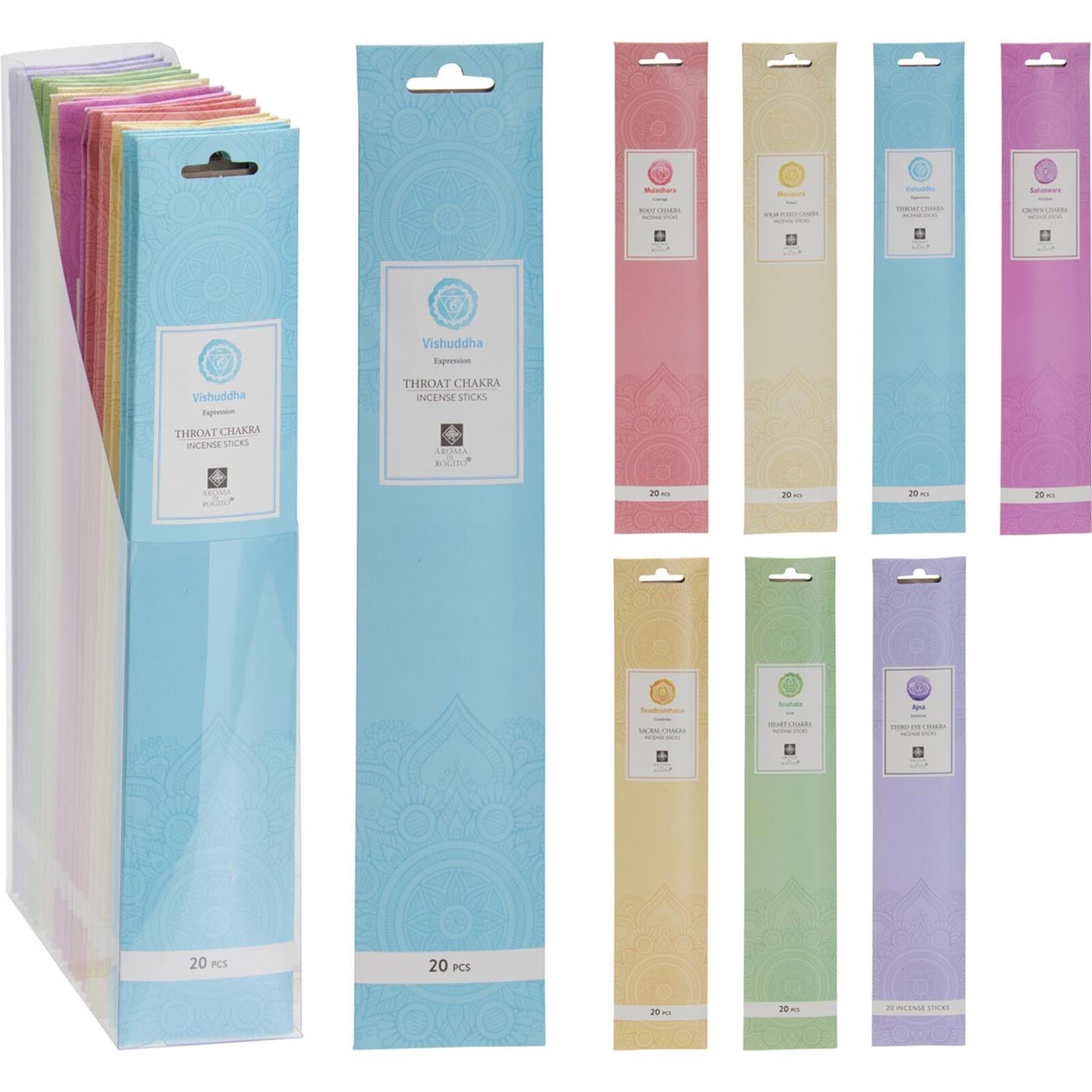 Räucherstäbchen-Set à 20 Stück