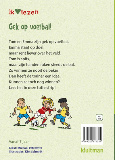 Kluitman, ich liebe es zu lesen – verrückt nach Fußball! avi-m4