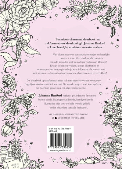 Mus Creative Ink Kingdom – Johanna Basford – ein Malbuch voller Mini-Meisterwerke
