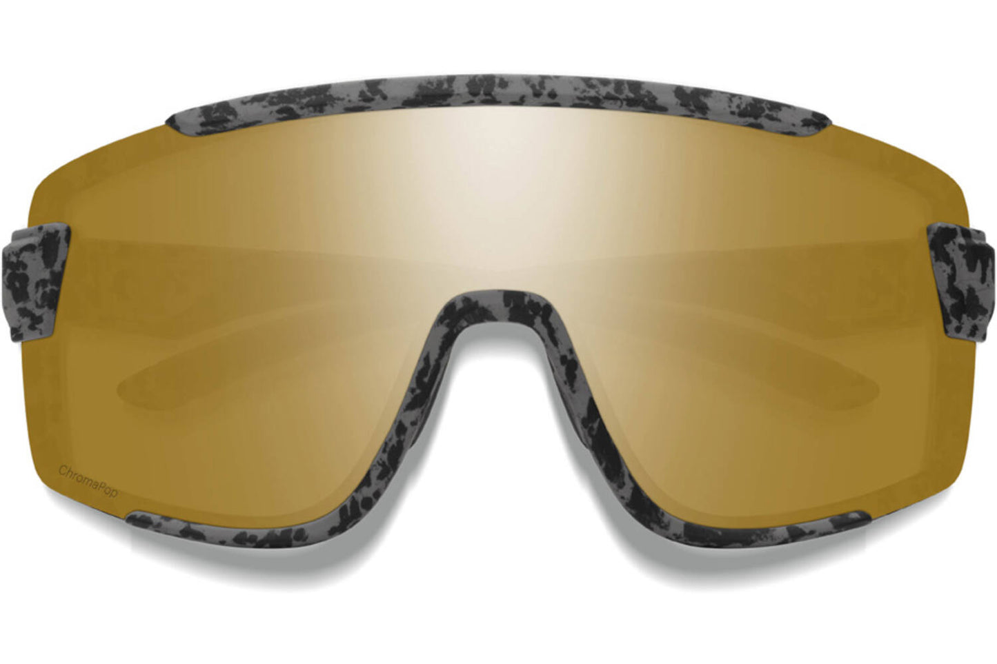 Smith Bril Wildcat Mattgrau Marmor Chromapop polarisierter Bronzespiegel
