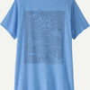 Patagonia Capilene cooles Damen-T-Shirt mit täglicher Grafik