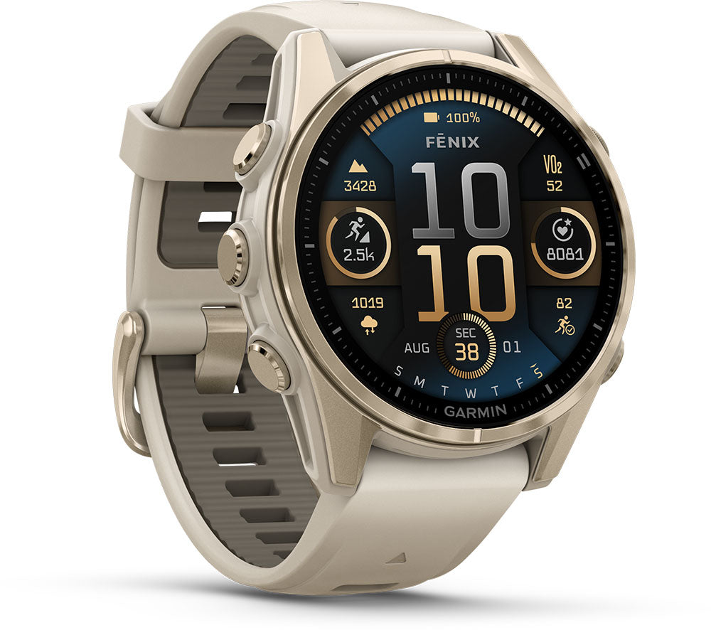 Garmin fēnix® 8 – 43 mm Amoled Sapphire – GPS-Multisport