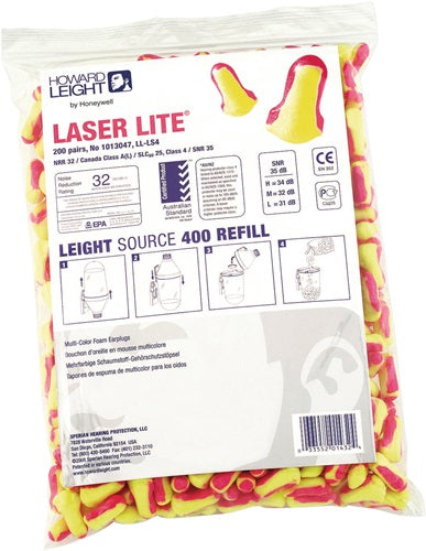 Honeywell Howard Leight Ohrstöpsel | and 352-2 snr 35 db | refill pack | 200 Paar – 1013047 – 1013047