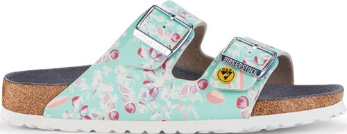Birkenstock-Sandale | Größe 37 Blumenfeld Mint | Birkoflor | und 61340 | 1 Paar - 1021400-37 1021400-37