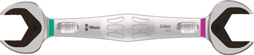 Wera Doppelmaulschlüssel | 30 x 32 mm Länge 305 mm | mattes Chrom | 1 Stück - 05020264001 05020264001