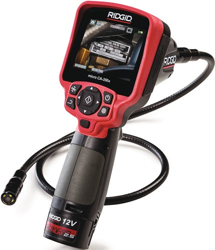 Ridgid Inspektionskamera | 3,5 Zoll 320 x 240 | 17mm LED 4 | Kabellänge 900 mm | 1 Stück - 63888 63888