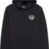 Fleecepullover mit Fuchskopf-Slogan
