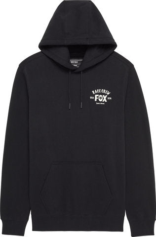 Fleecepullover mit Fuchskopf-Slogan