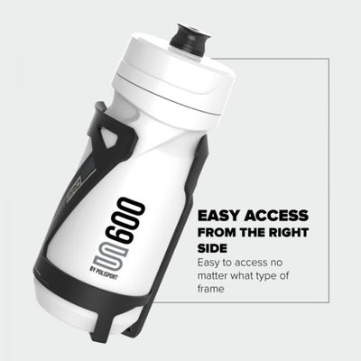 Polisport Bidone Holder Side Cage White