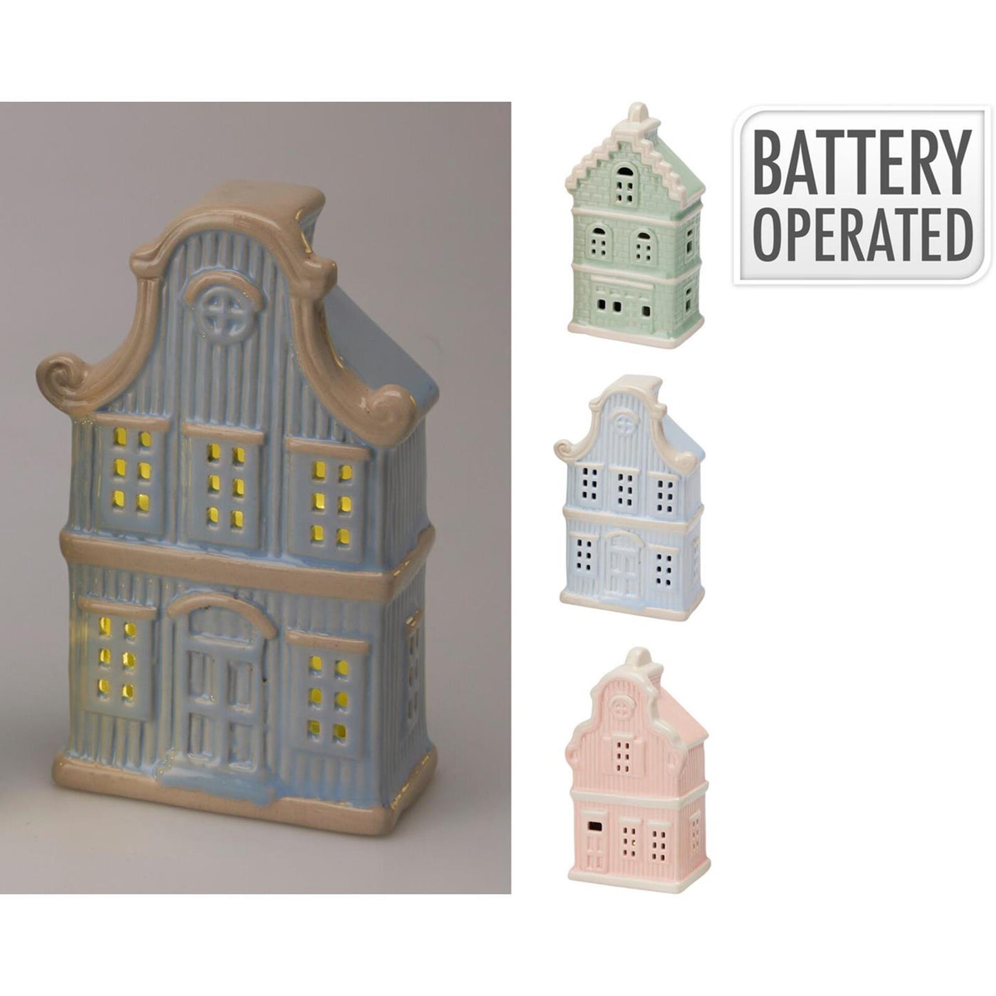 Home-Styling Grachtenhaus LED 15cm