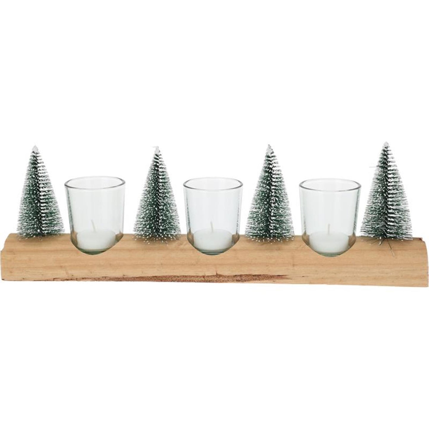 Home-Styling-Teelichthalter-Set mit Bäumen