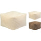 Home-Styling-Hocker aus Kunstpelz, 40 x 40 cm