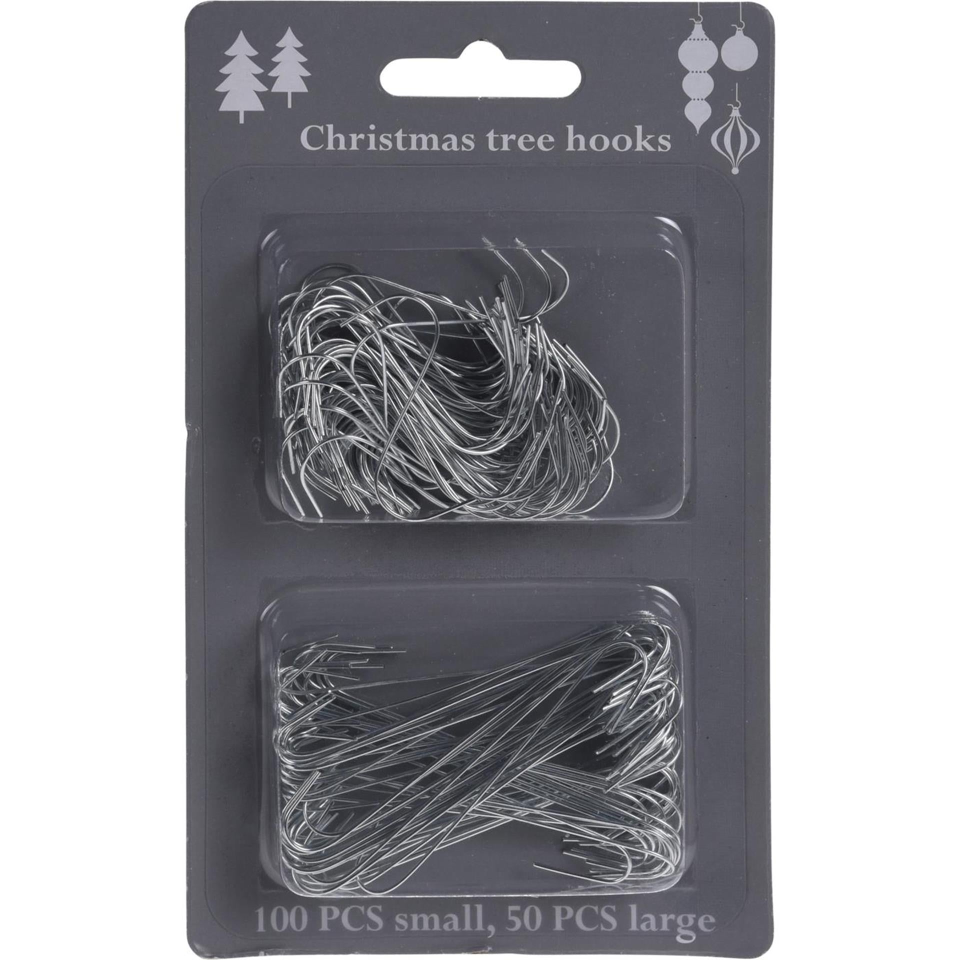 Weihnachtsbaumhaken 150 Stück, Box mit 24 Sets