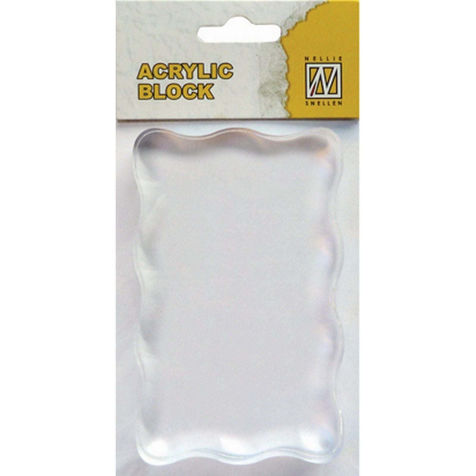 Nellies Wahl • Acryl-Stempelblock 50x80x8mm