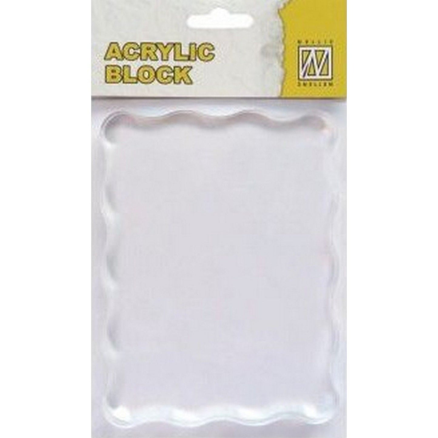 Nellies Wahl • Acryl-Stempelblock 120 x 90 x 8 mm