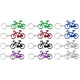 Mighty Key Ring Aluminium Fahrrad (12 Stücke)