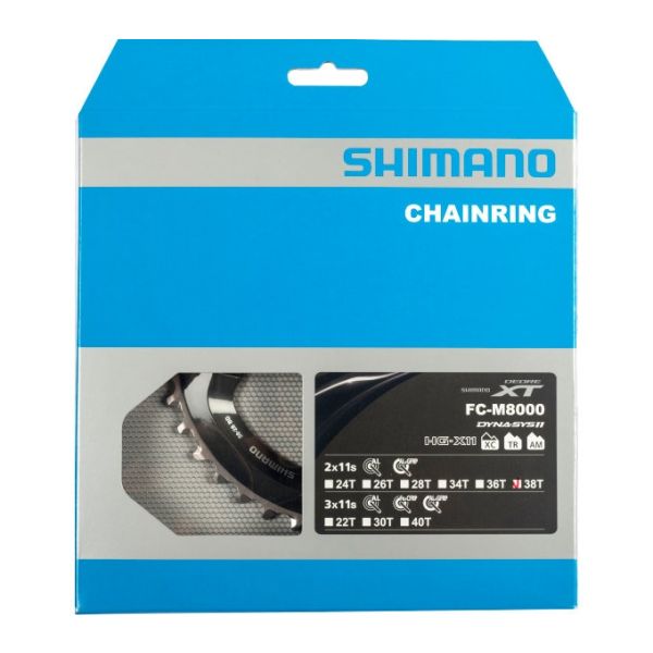 Shimano -Kette Top Deore XT 11V 38T Y1RL98090 M8000