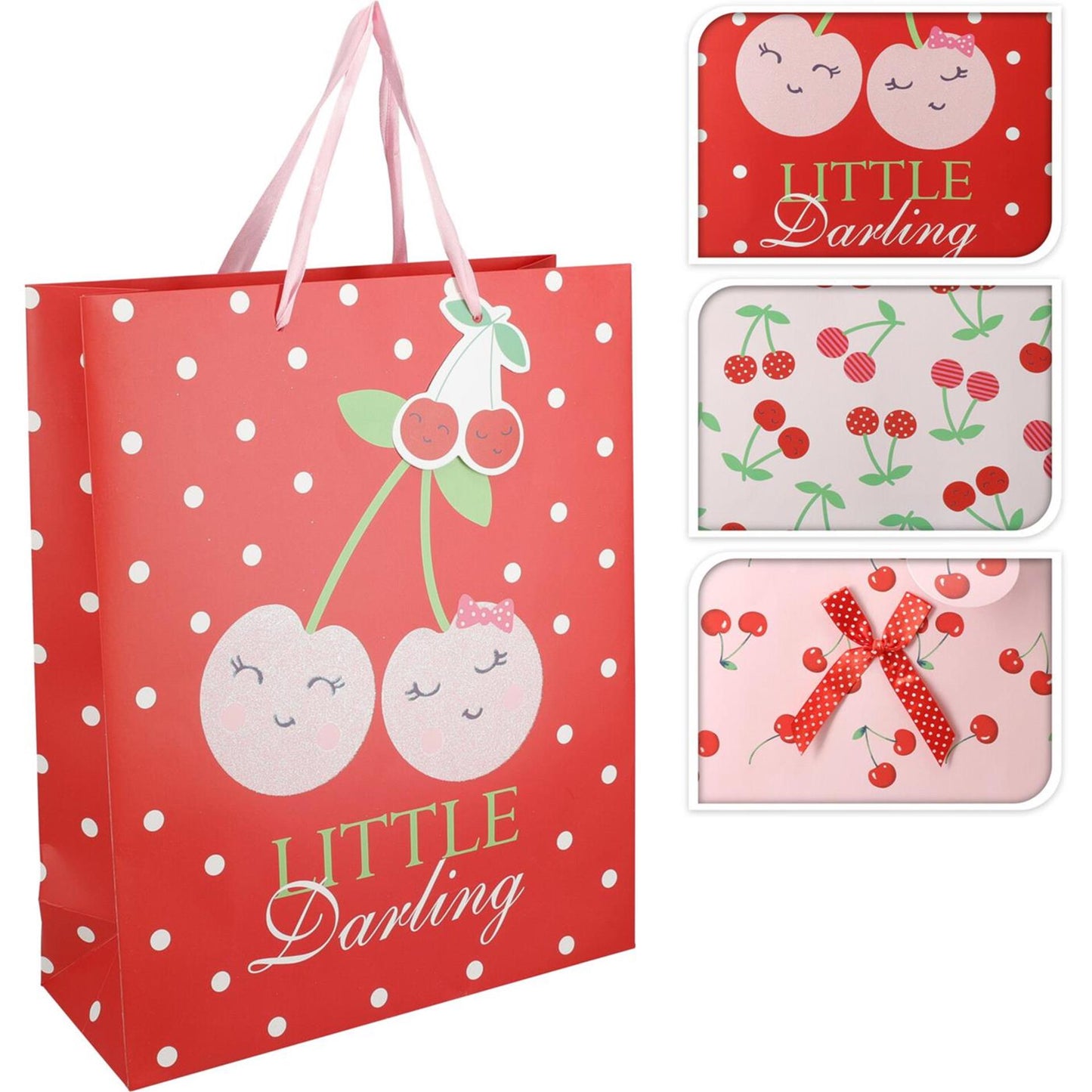 Geschenktüte Kirschen groß