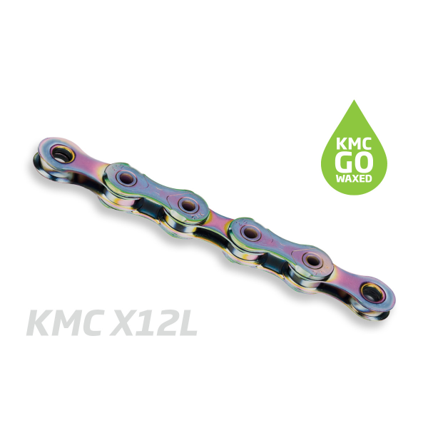 Kmc-Kette x12l 12v 126l gewachste Aurora
