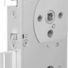 Abloy el560 Sicherheits-Paniktürschloss | einseitig griffgesteuert | selbsthemmend | skg** | dm80mm | pc72mm | Edelstahl-Frontplatte 24x235mm abgerundet | 12 24 V Gleichstrom | dr 1+2+3+4 - 10013887