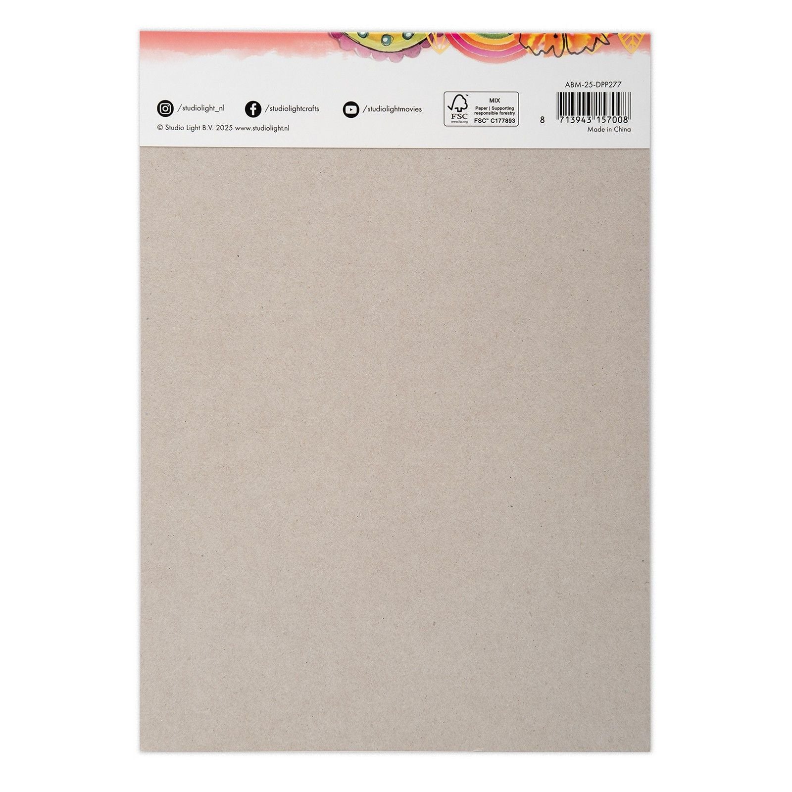 Studiolicht • Kunst von Marlene, Collagepapier, leuchtend
