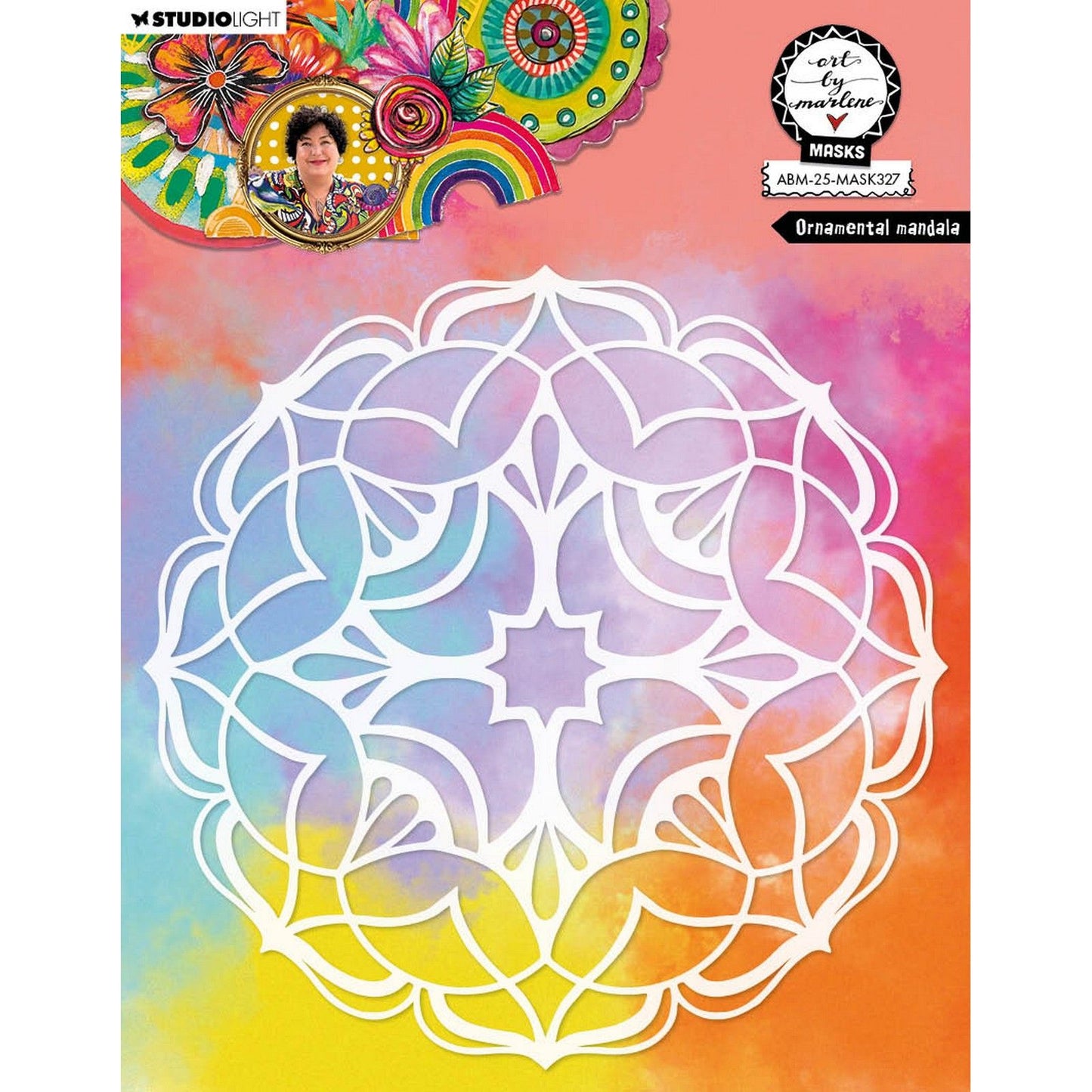 Studiolicht • Kunst von Marlene Mask, dekoratives Mandala