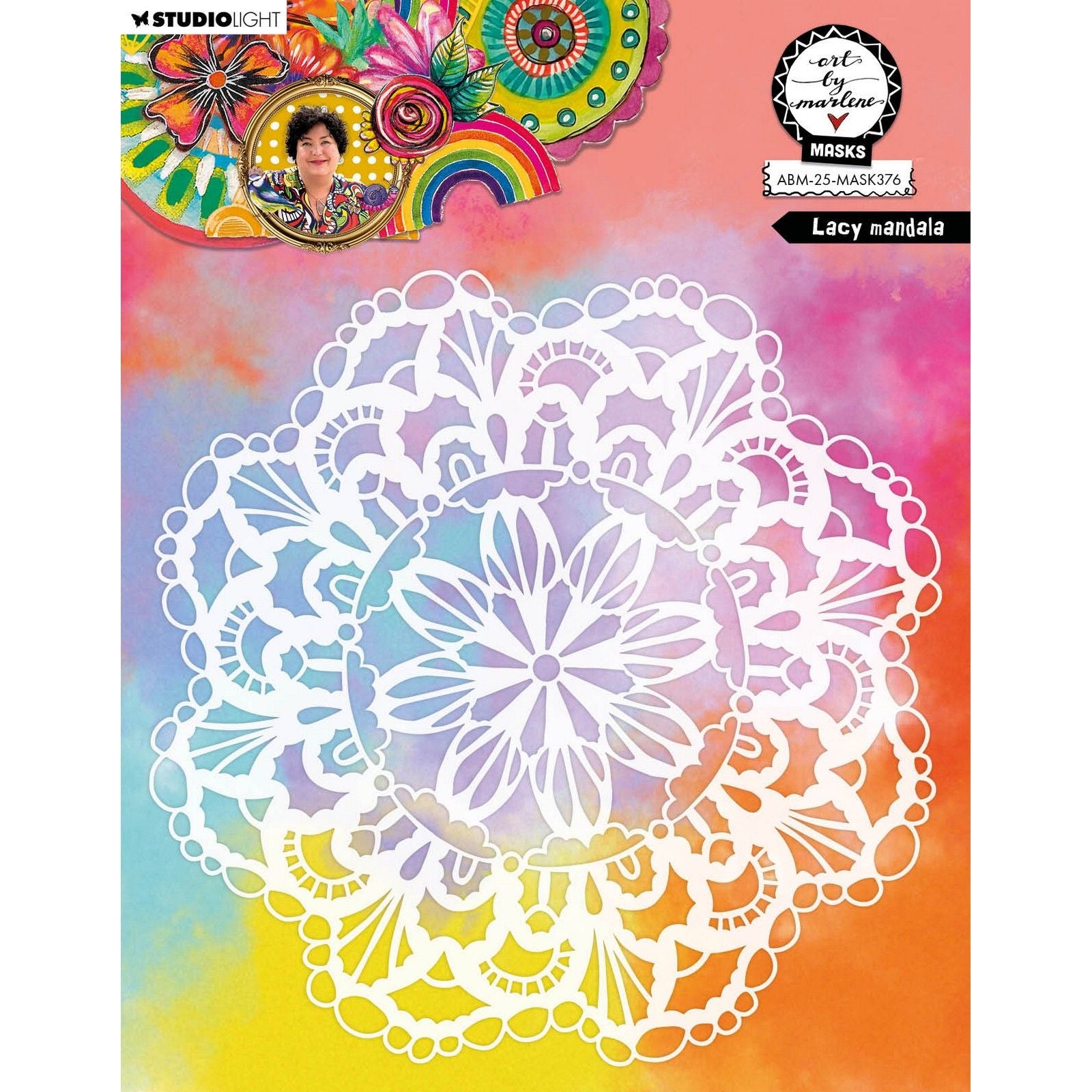 Studiolicht • Kunst von Marlene Mask Spitzenmandala
