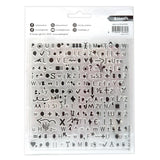 Studiolicht • Kunst von Marlene Clear Stamp Kauderwelsch - afbeelding 2