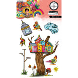 Studiolicht • Kunst von Marlene Clear Stamp Ein Vogelhaus - afbeelding 1