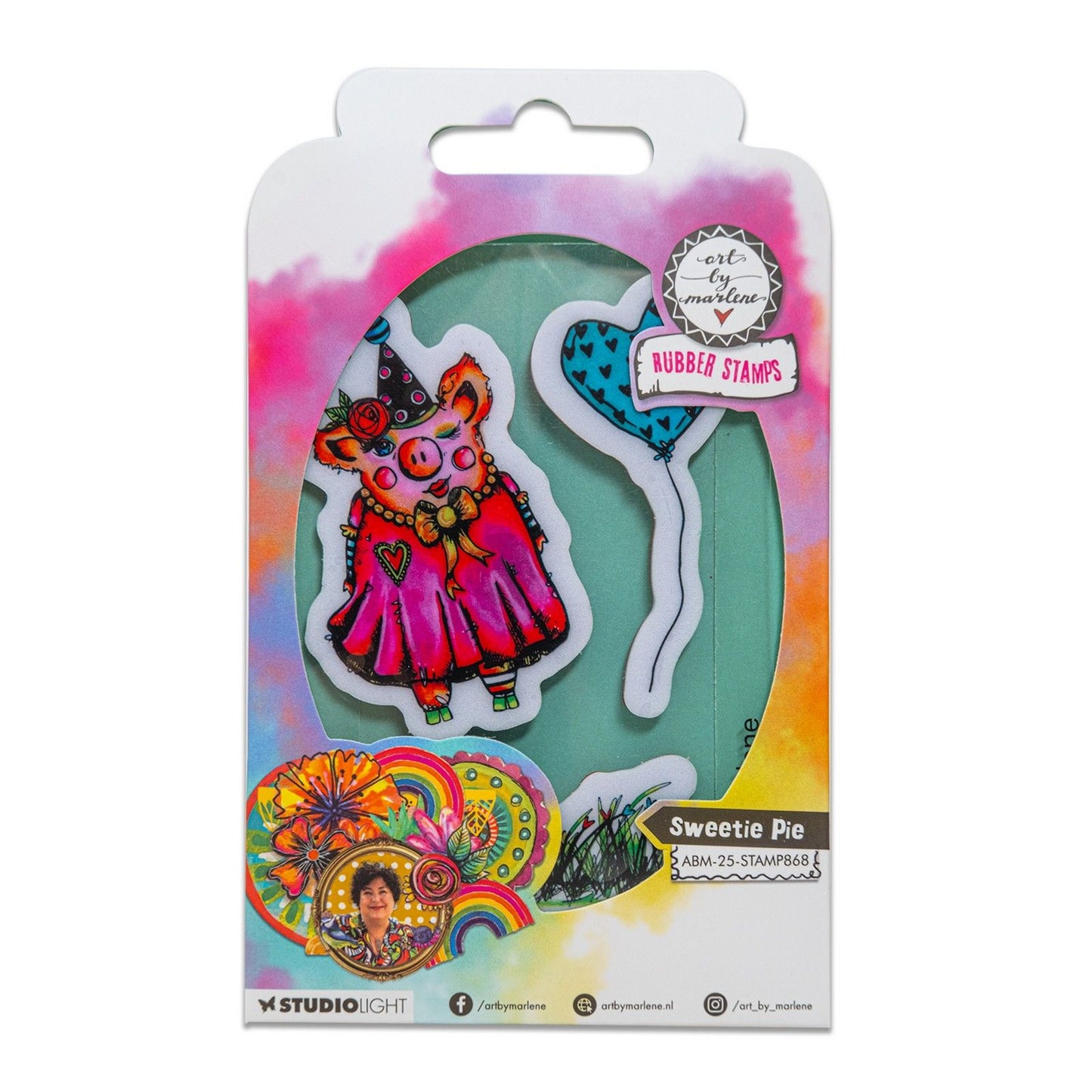Studiolicht • Kunst von Marlene Cling Rubber Stamp Sweetie Pie
