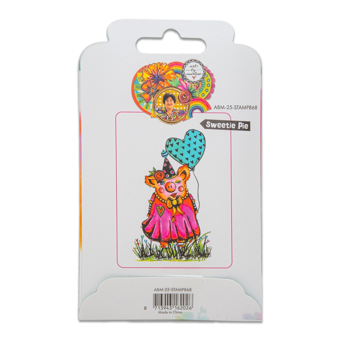 Studiolicht • Kunst von Marlene Cling Rubber Stamp Sweetie Pie
