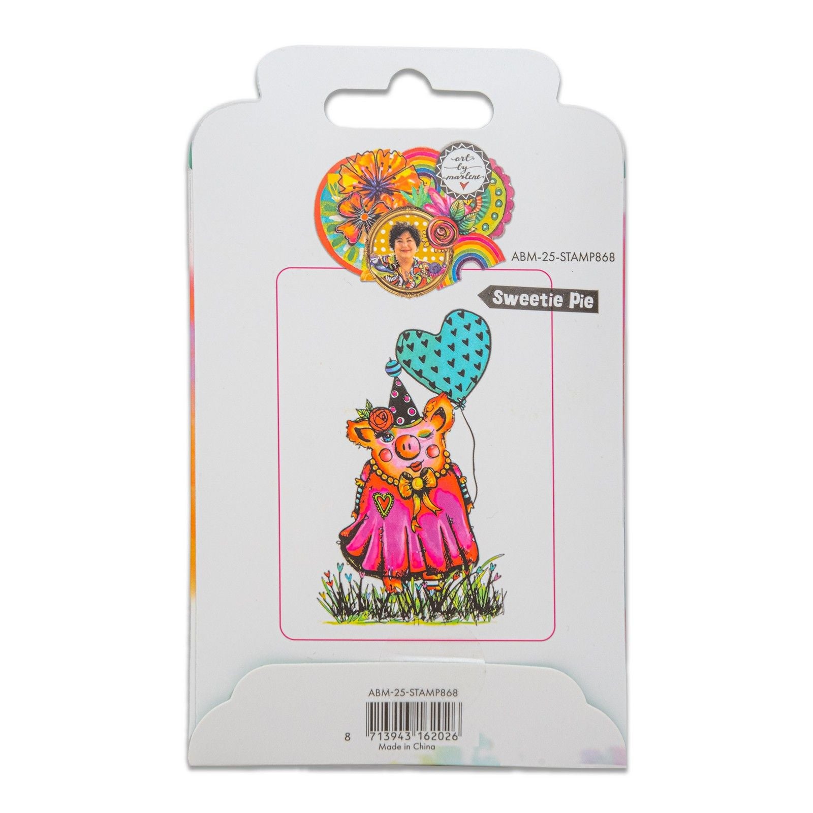 Studiolicht • Kunst von Marlene Cling Rubber Stamp Sweetie Pie