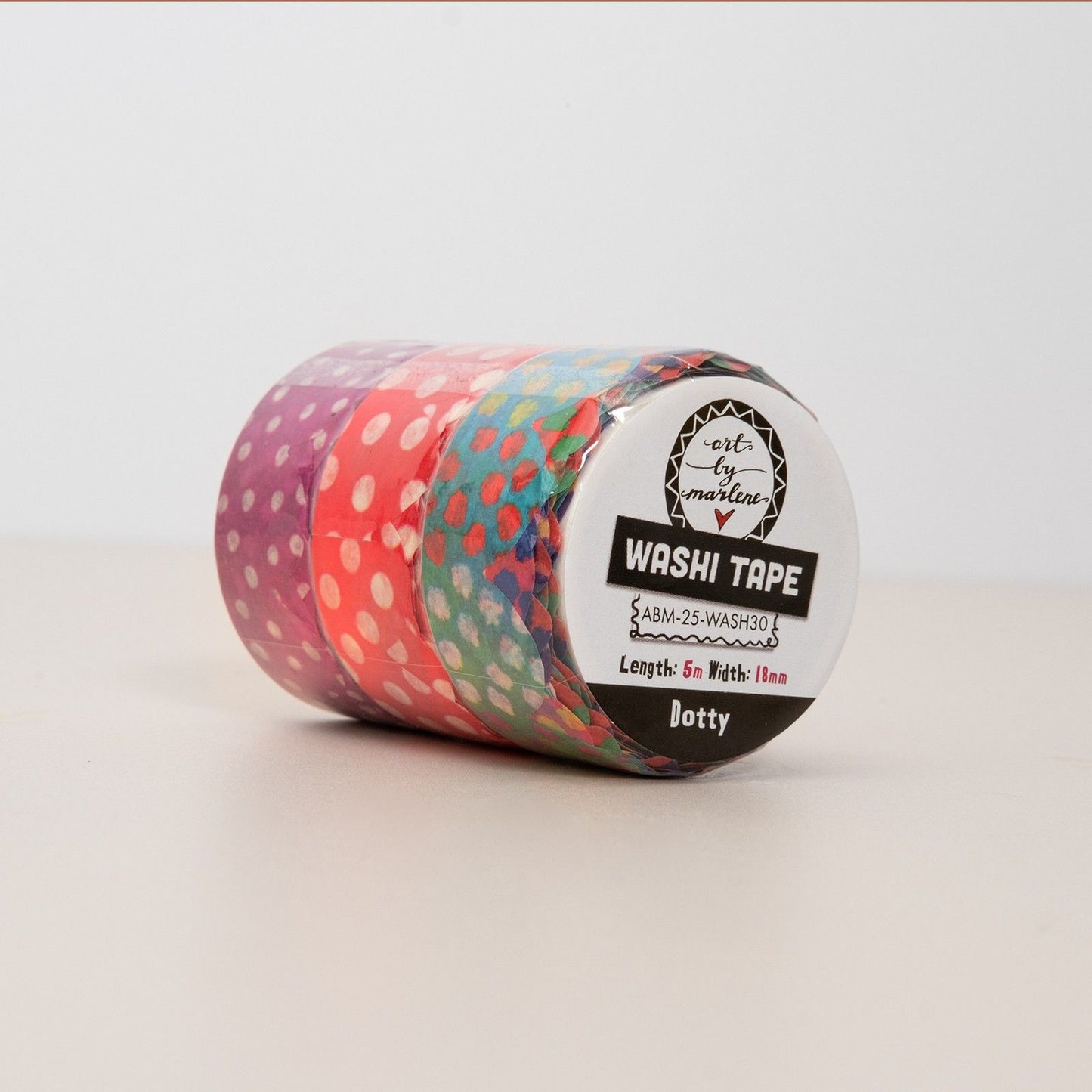 Studiolicht • Kunst von Marlene Washi Tape Dotty