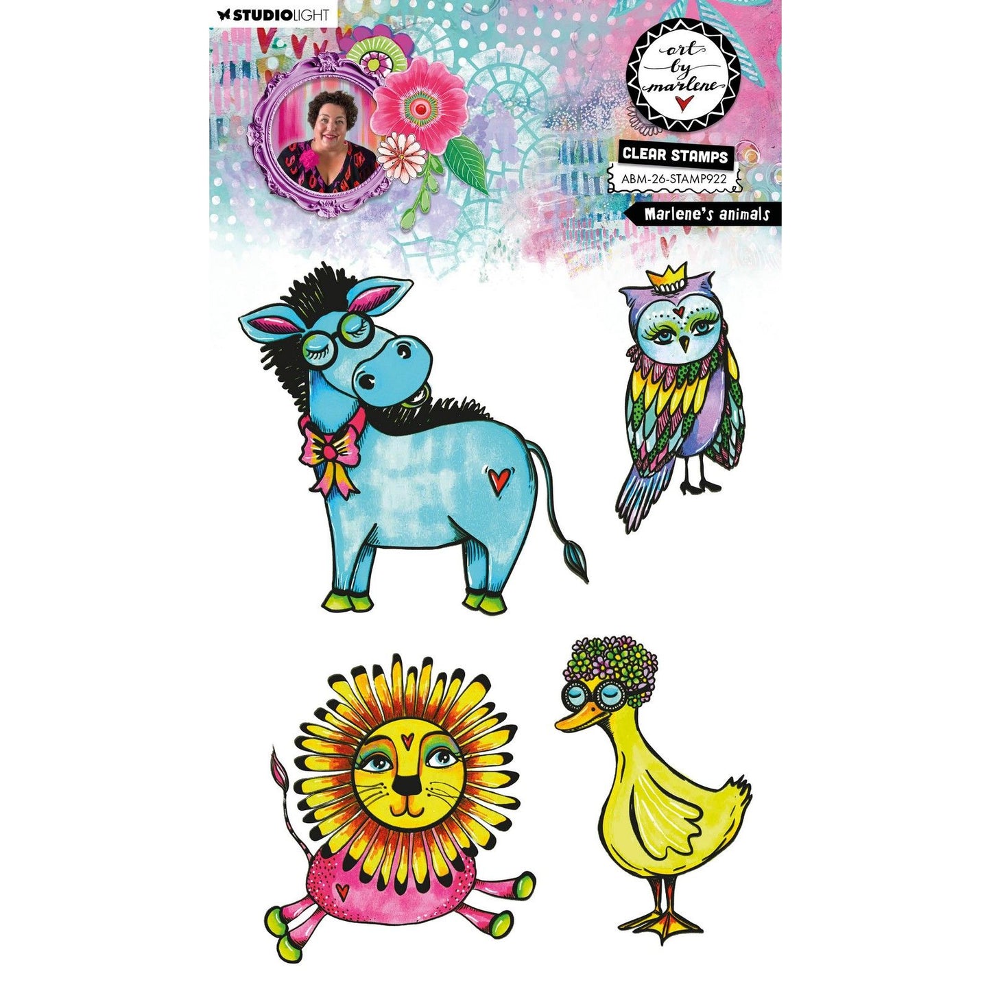 Studiolicht • Kunst von Marlene Clear Stamp Marlenes Tiere